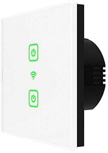 DTRS-500 Touch-Rolloschalter Jalousieschalter schaltet Rollladen direkt AUF/AB/STOPP + integrierter Funkempfänger DIW-Funk