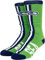Fanatics For Bare Feet NFL Team Socks Socken (Seattle Seahawks, 43-48)