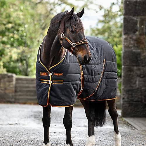 Horseware Rambo Stable Rug 200g, Größe:155 cm / 6'9, Farbe:Navy