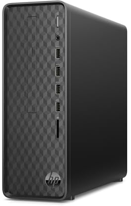 HP Slim S01-pF2011na Desktop PC Intel i5 12th Gen 8GB RAM 256GB SSD Black