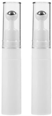 TOVINANNA Eye Cream Container Roller Bottle 2pcs 15ml Empty Roll On Bottles
