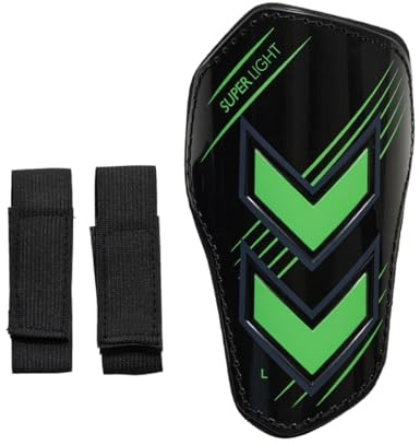 Hummel, hmlSHIN Guards SUPER Light, Black/Green Gecko, L