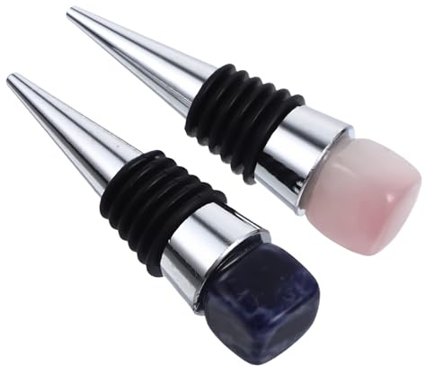 ABOOFAN 2 Pièces Aérateur De Vin Bière Refroidisseurs Verser Becs Refroidisseur De Bouteille De Vin De Moule à Glace Refroidisseur De Vin Carafe à Vin Avec Aérateur Duo Alliage D'aluminium