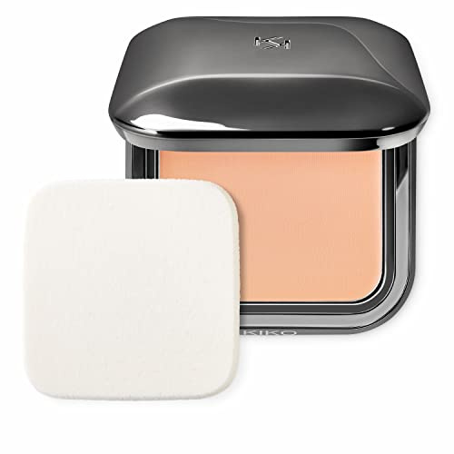 KIKO Milano Nourishing Perfection Cream Compact Foundation CR15, Base De Maquillaje Compacta En Crema Emoliente E Iluminadora, Spf 20