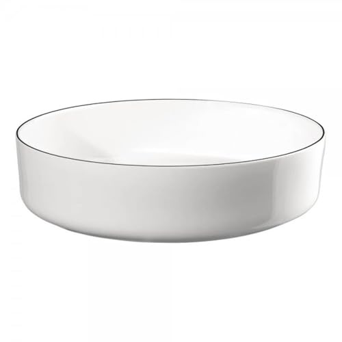 ASA Schale, OCO Ligne Noire OCO Ligne Noire weiß glänzend D. 19 cm, H. 4,9 cm