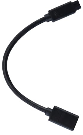DUZEPA IEEE 1394-kabel 6-stifts hona till 9-stifts hane FireWire 400 till 800-adapter 20 cm 1394 1394b höghastighetsdataöverföring