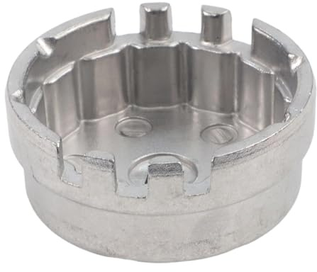 CashMuch Ölfilter-Schlüssel 14 Flöten Aluminiumlegierung Werkzeug für Toyota, Lexus, Scion, Camry, Prius, Rav4