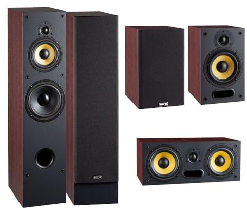 Davis Acoustics Pack MIA – Finition Acajou