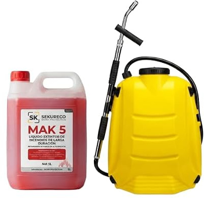 Pack de mochila extintor forestal y retardante de incendios forestales MAK5