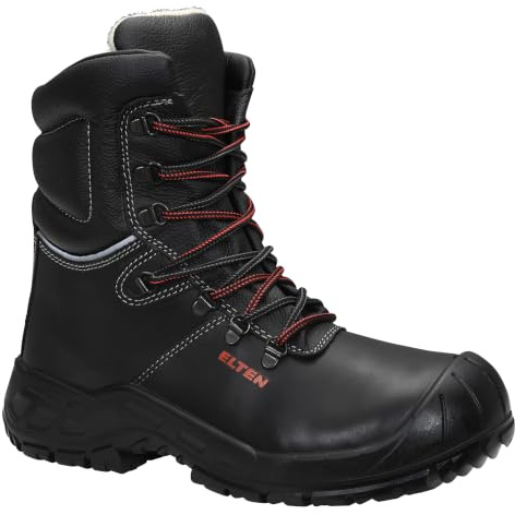 ELTEN 65741 säkerhetsstövlar Renzo Winter S3 CI Safety-Grip II, svart, 49