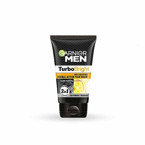 Garnier Men Power White Double Action Face Wash, 100gm