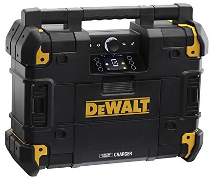 DeWalt DWST1-81079 TSTAK DAB/FM/AM 18V Li-Ion XR Site Radio - Body Only