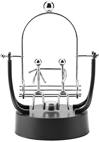 Elektronisches Perpetuum Mobile Shake Perpetuum Motion Swinging Electronic Shake Wiggle Device Wiggle Device Swinging Balance Balls Physik Science Desk Toy
