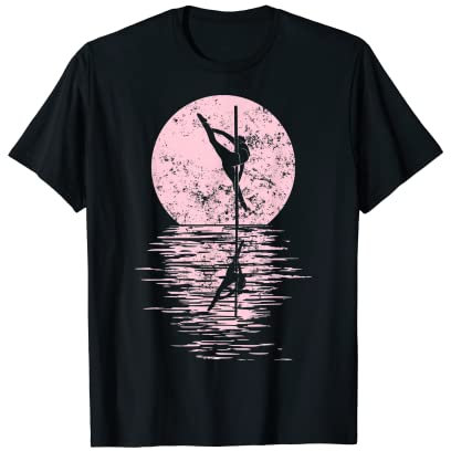 Pole Dance Tänzerin, Stangentanz, Pole Dancing Poledance T-Shirt