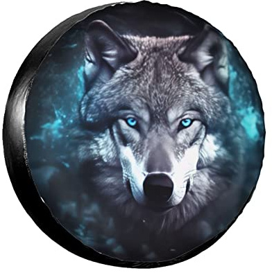 Fundas de Repuesto para neumáticos de Caravana, Protectores de Ruedas, Resistentes a la Intemperie y al Polvo, Ajuste Universal para Remolque, Caravana, SUV, camión, remolques de Viaje, cámper, 17