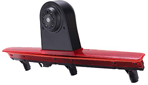 Transporter Bremslicht Bremsleuchte Rückfahrkamera,HD Nachtsicht wasserdichte Auto Rückfahrkamera für VW T5 Bus Transporter Multivan Caravelle Business 2003-2015 Bj