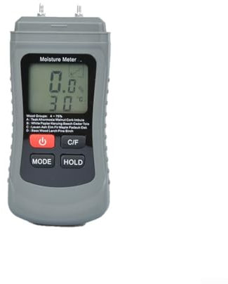 Portable Digital Moisture Meter Detector Humidity Detector With LED Display Moisture Meter For Wood, Masonry And Other Building Materials
