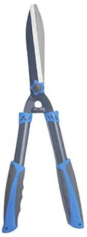 BgnEhRfL Scissor, Garden Shears,Garden Hedge Shears Gardening Tools, SK-5 Steel Blade Shock Absorbing Adjustable Blade Pressure for Trimming Borders Boxwood Bushes Hedge Gardening Shears