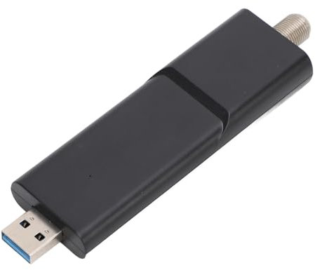 ATSC USB TV Tuner 4K, USB 3.0 ATSC HD External TV -Tuner Kompatibel mit ATSC 3.0, ATSC 1.0 Digitales Terrestrialsignal, QAM B Clear QAM -Kabelsignal für PC -Laptop -TV