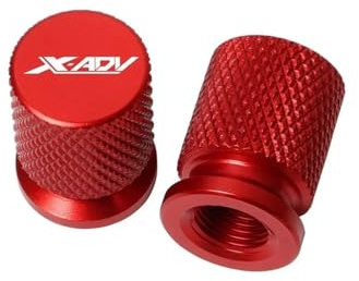 Cappucci per valvole pneumatici Per Hon@&da XADV X ADV X-ADV 750 350 150 2021-2024 2025 Accessori Moto Tappi Coprivalvola Pneumatici In Alluminio CNC(Red)
