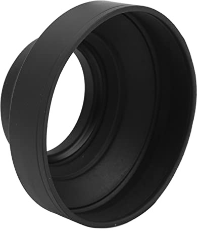 OPPWONG Objektivhaube, Kamera -Objektiv -Objektivkappe mit Hochleistungskautschuk und Metall für die Kamera (58MM)