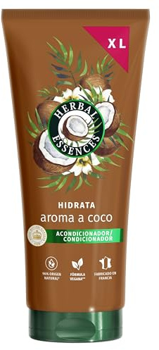 Herbal Essences Coco Acondicionador Hidratante para Pelo Muy Seco, 350ml | Nutre en Profundidad, Suaviza y Alisa, Fórmula Vegana y Libre de Crueldad