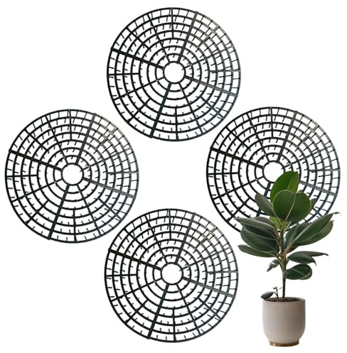 Protectores de plantas contra animales - 4 Piezas 30x2cm Transpirables Cortables Modernas | Protector de plantas contra gatos decoración hogar,Exterior, Jardín, Hogar, Oficina, Verduras Y Frutas