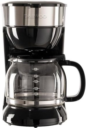 Daewoo Flava Collection 1.5L Filter Coffee Maker | 10-12 Cups | 900W | Keep Warm Plate | Removable Filter | 3 Year Warranty