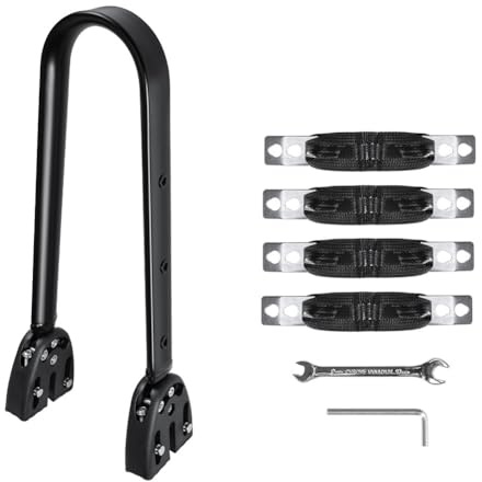 Qomcsrl Portapacchi per Bicicletta, Portapacchi per Mountain Bike, Portabiciclette Gravel, Accessori per Bikepacking