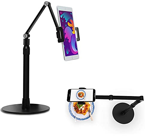 MagicHold Halterung für Smartphone/iPad/iPad Air/iPad Mini/jedes Tablet (7-11 Zoll)/iPad Pro 9,7-10,5 Zoll (24,6 cm) und 26,7 cm (9,7 Zoll)