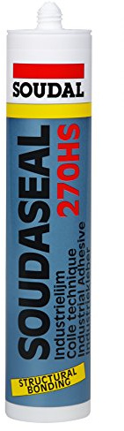 Soudal SOUDA Seal 270hs, Construction festelastischer Colle Sur Base de Hybrid Polymère, Cartouche?: 290 ml (différentes couleurs)