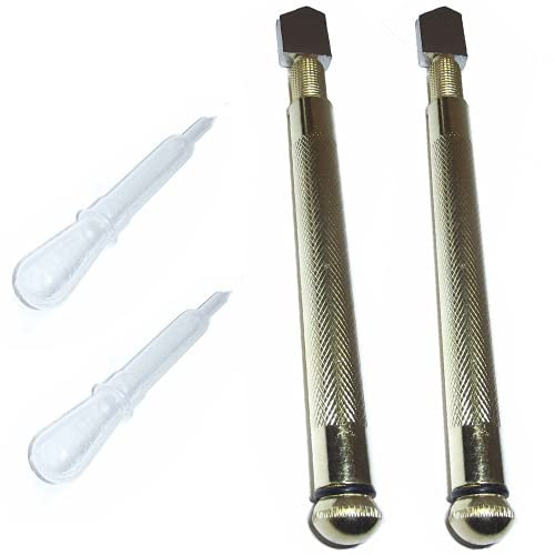 Hongu 2X Taglia Vetro con Serbatoio Olio Diamante tagliavetro incisore vetri Ceramica