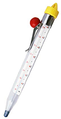 GUMEI Termómetro de Caramelo, Cocina Artesanal para cocinar para Mermelada, azúcar, Herramienta de Temperatura doméstica