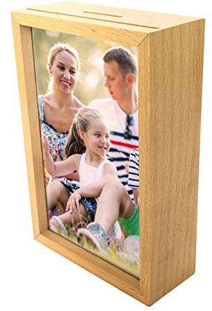 RoxNvm Spardose Kinder, 3D Spardose Geldgeschenke Geschenk, zur Aufbewahrung von Geld und Fotos, tolle Zimmerdekoration für Jungen Mädchen