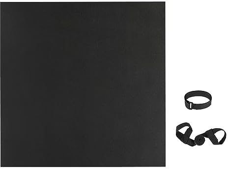 Yoga-Matte mit Trageriemen Extra Lang und Breit Übungsmatte Groß Rutschfest Workout Springseil-Matte für Fitnessstudio-Bodenbelag (Size : 135 * 135 * 0.7cm)