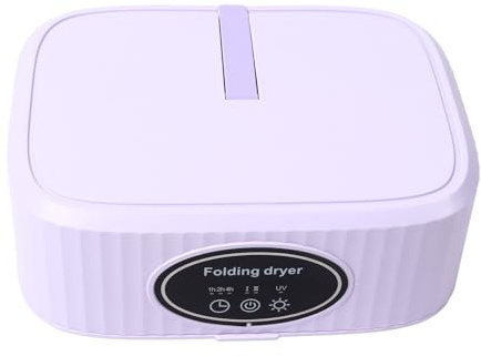 Sèche-linge Portable, Séchage Rapide et Efficace, Portable et Pratique, Fonctionnement Silencieux, Fonction Minuterie, économe en énergie, Prise UE 220 V, pour Appartements,