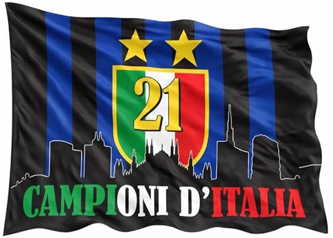 BANDIERA I N T E R SCUDETTO CAMPIONI 21