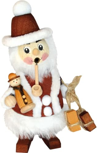 Ratags Räuchermännchen, Weihnachtsmann, rot