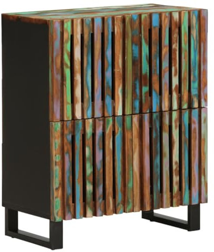 Sufrk Sideboard Wohnzimmer MöBel WohnzimmerschräNke Buffetschrank Sideboard Wohnzimmer 60x34x75 cm Massivholz Akazie - 377568