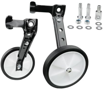 BESPORTBLE Kinder Stützräder Aluminiumlegierung Verstärkt Montierte Laufräder Fahrrad Balance Stabilisationsräder Für Kinder Lernfahrrad Zubehör