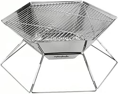 Barbecue à gaz d'extérieur, en Acier Inoxydable, Pliable, Portable, brochettes, Barbecue à Charbon de Bois, Camping, Poisson grillé