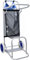 azorex Carro Portasillas Plegable de Playa y Camping – Aluminio Resistente, Ruedas Grandes, Multiusos, 110x38x42cm