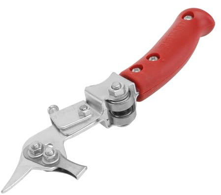 HEMOTON Couteau à Écorcer Outil Élagage Écorceur Pour Arbres Fruitiers Coupe-écorce à Double Poulie Réglable Poignée Épaisse Antidérapante