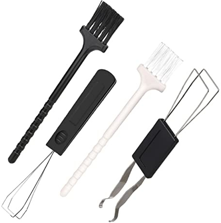 Operitacx Kit de Nettoyage Clavier Mécanique pour Brosse en Plastique et Extracteur de Touches Portable Multifonction Dépoussiérage