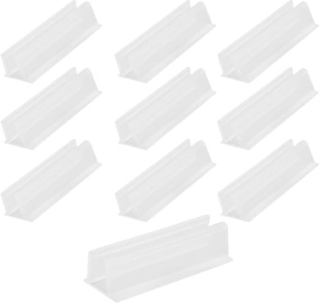 Opdestn LED Streifenleuchten Clips,Neonleuchtschlauch Clips - Klar Wasserdichte Klebehalterungen Montagehalter Für Haus Küche Weihnachten Innenbereich