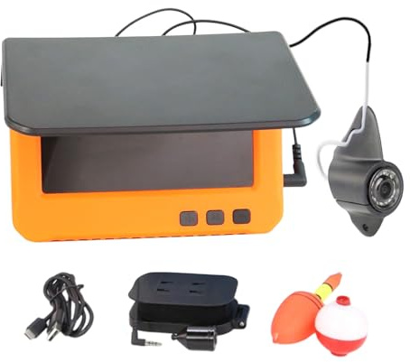 LLHCF Professionale Subacquea Fotocamera 4.3 Pollice Monitor LCD Fish Finder Impermeabile Monitor Pesca Con 30m Cavo Professionale Subacquea