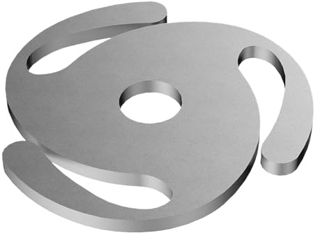 Wimnqie Adaptateur pour Disques Vinyle 45 Tours, Pièce D Insertion en Aluminium Léger Et Stable, Pièces Détachées pour Tourne-disques Vinyle, pour La Maison, Les DJ, Les Amateurs De Musique, Les