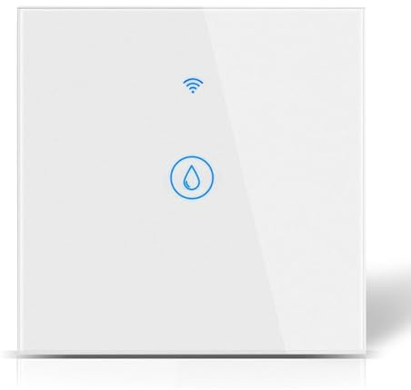 Gutol Smart Immersion Heater Timer Switch, 40A 8000W WiFi Water Heater Switch with Timer, Remote Control Via Smart APP