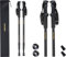 Outtec Wanderstöcke, Nordic Walking Stöcke - 65-135cm - Ultraleicht Trekkingstöcke für Damen und Herren - für Wandern, Trekking - Anti-Shock, Teleskop