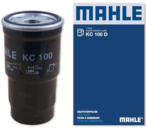 MAHLE KC 100D Kraftstofffilter für Toyota Rav 4 III (A3) | Kompatibel mit: KIA MAGENTIS II, LEXUS IS II, MAZDA 323 F VI Schrägheck, 323 S VI Stufenheck, 6 Hatchback, 6 Station Wagon